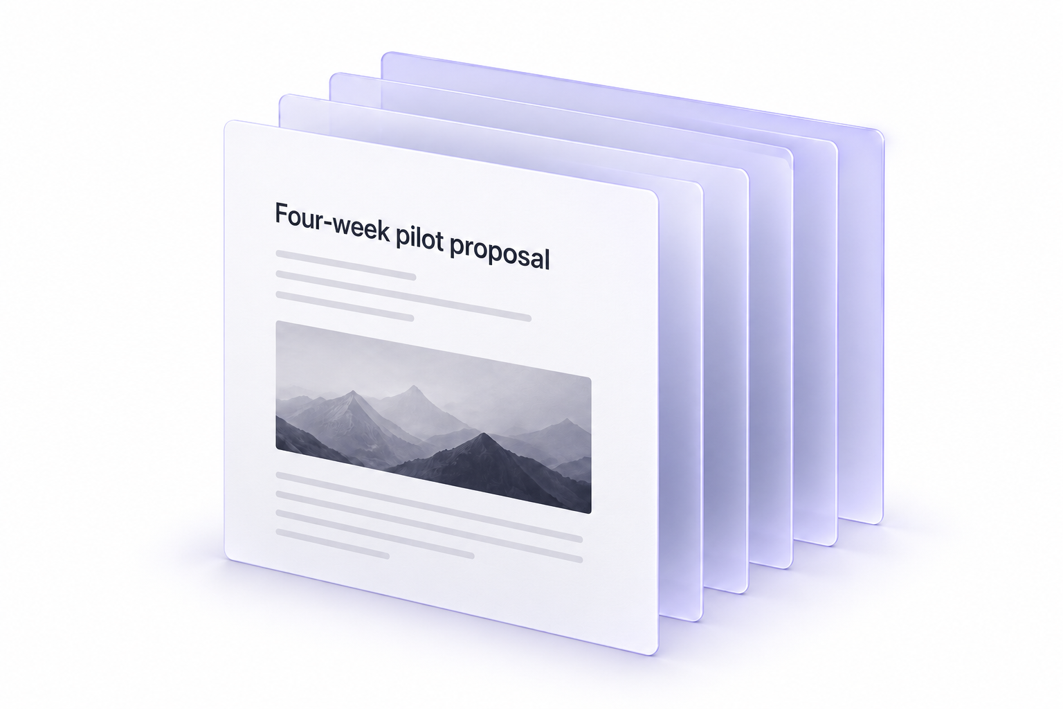 Document layers prepared from one saved Capsule for six AI destinations
